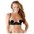 Cottelli - Bh halve cup - push-up - zwart - 75C