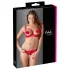 Cottelli - Bh set - Verleidelijke bustehouder met string - Zwart - 80B/M