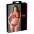 Cottelli - Bh set - Verleidelijke bustehouder met string - Zwart - 85B/L