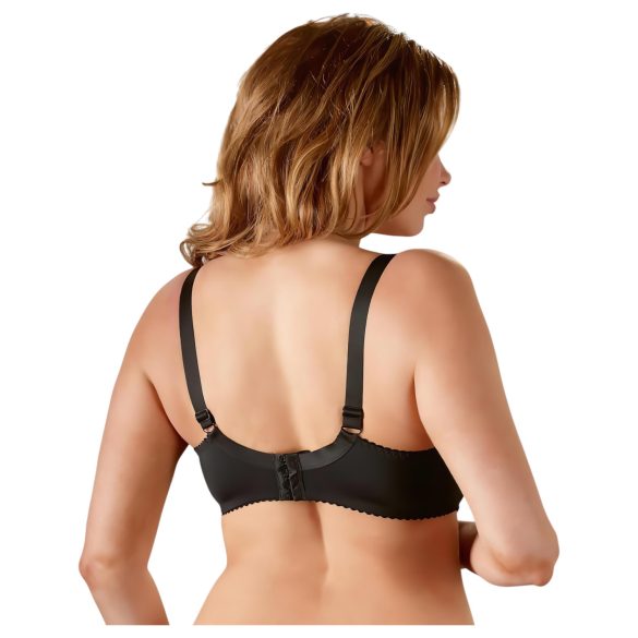 Cottelli Plus Size - bh zonder cups (zwart) - 90D