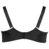 Cottelli - plus size bh zonder cups - zwart - 95E