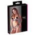 Cottelli - Bh set - Gestreept - Zwart - 85B/L