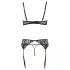 Abierta Fina - Verleidelijke kant - lingerie set (trio) - 85B/L