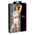 Cottelli - bh set met veters en kant - wit
