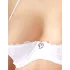 Cottelli - bh set met veters en kant - wit