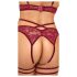 Abierta Fina - Ketting BH-set (rood) - M