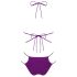 Obsessive Balitta - glanzende paarse nekband bikini