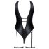 Obsessive Punta Negra - glanzend badpak (zwart) - L