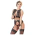 Cottelli Bondage - lingerie set - kanten - 4-delig