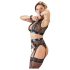 Cottelli Bondage - Kanten 4-delige lingerie set