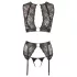 Cottelli Bondage - lingerie set - kanten - 4-delig