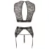 Cottelli Bondage - lingerie set - kanten - 4-delig - M