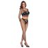 Cottelli - Langarmig netset (zwart) - S-L