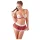 Cottelli - sexy schoolgirl set - bh en slip - zwart - M