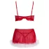 Cottelli - kerstlingerie set (rood)