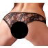 Cottelli - Open heupslip (zwart) - L