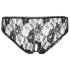 Cottelli - Open heupslip (zwart) - XL