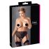Cottelli Plus Size - Kantelnyijpanty (zwart)