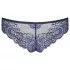 Obsessive Auroria - dames string - strikje geborduurd - blauw - L/XL