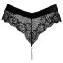 Cottelli Party - ketting kant slipje (zwart) - M