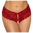 Cottelli - open kanten slipje (rood)