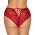 Cottelli - open kanten slipje (rood)