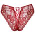 Cottelli - open kanten slipje (rood)