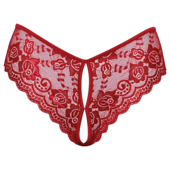 Cottelli - open slipje - kant - rood - M