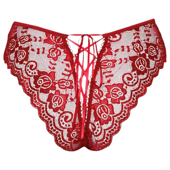 Cottelli - open slipje - kant - rood - M