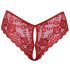 Cottelli - open kanten slipje (rood) - L