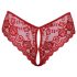 Cottelli - open kanten slipje (rood) - L