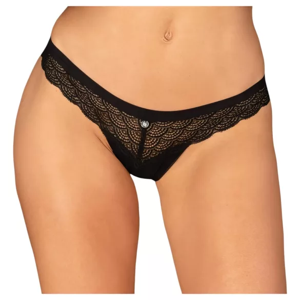 Obsessive Chemeris - string - sexy - zwart - XL/XXL
