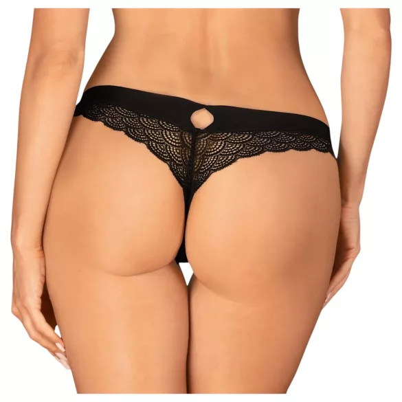 Obsessive Chemeris - string - sexy - zwart - XL/XXL