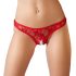 Cottelli - Kantstring van kant (rood) - M