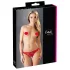 Cottelli - String slip dames - Kant - Rood - XL