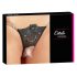 Cottelli - Glanzend bloem - open string - M/L