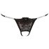 Cottelli - Glanzend bloem - open string - M/L