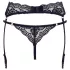 Cottelli - jarretelgordel met string - kant - zwart - L