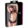 Cottelli - open string met parels en ruches - zwart - M