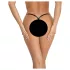 Noir - string slip - glanzend effect - zwart