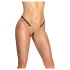 Cottelli - open string slip met sierdetail - zwart - S-L