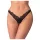 Obsessive - string dames slip - transparant kant - zwart