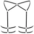 Cottelli - string slip - dunne stof - zwart