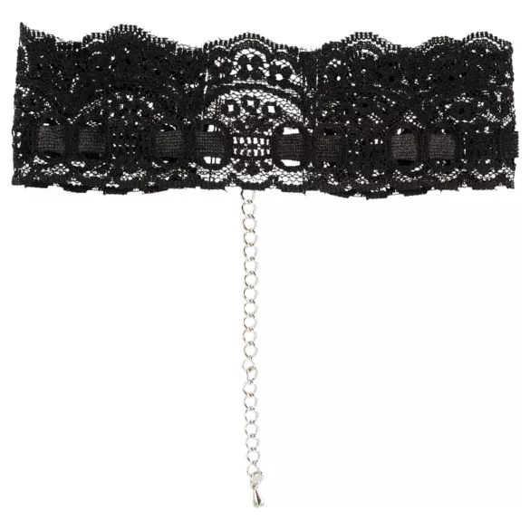 Cottelli - kunstleren kanten halsband BDSM kostuumaccessoire