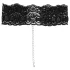 Cottelli - kunstleren kanten halsband BDSM kostuumaccessoire