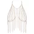 Cottelli - verstelbare body ketting - goud