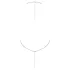 Cottelli - verstelbare body ketting - goud