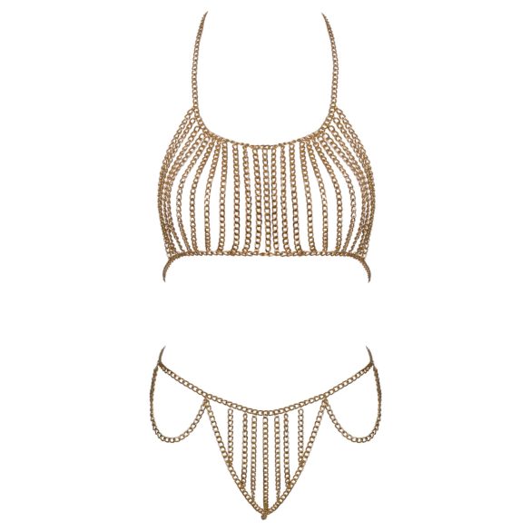 Cottelli - lichaamsketting met kettingen - goud