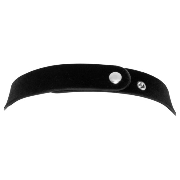 Cottelli - halsband met hart (zwart)