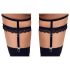 Cottelli - Elegante zwarte jarretel set